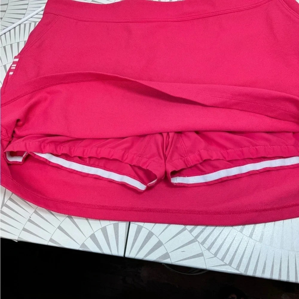 Vineyard Vines 17 Inch Solid Pull On Skort Skirt Women’s Size Large Pink - Picture 5 of 6